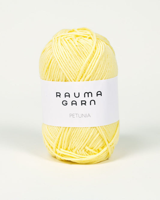 Rauma Garn - Petunia - Lys gul (205)