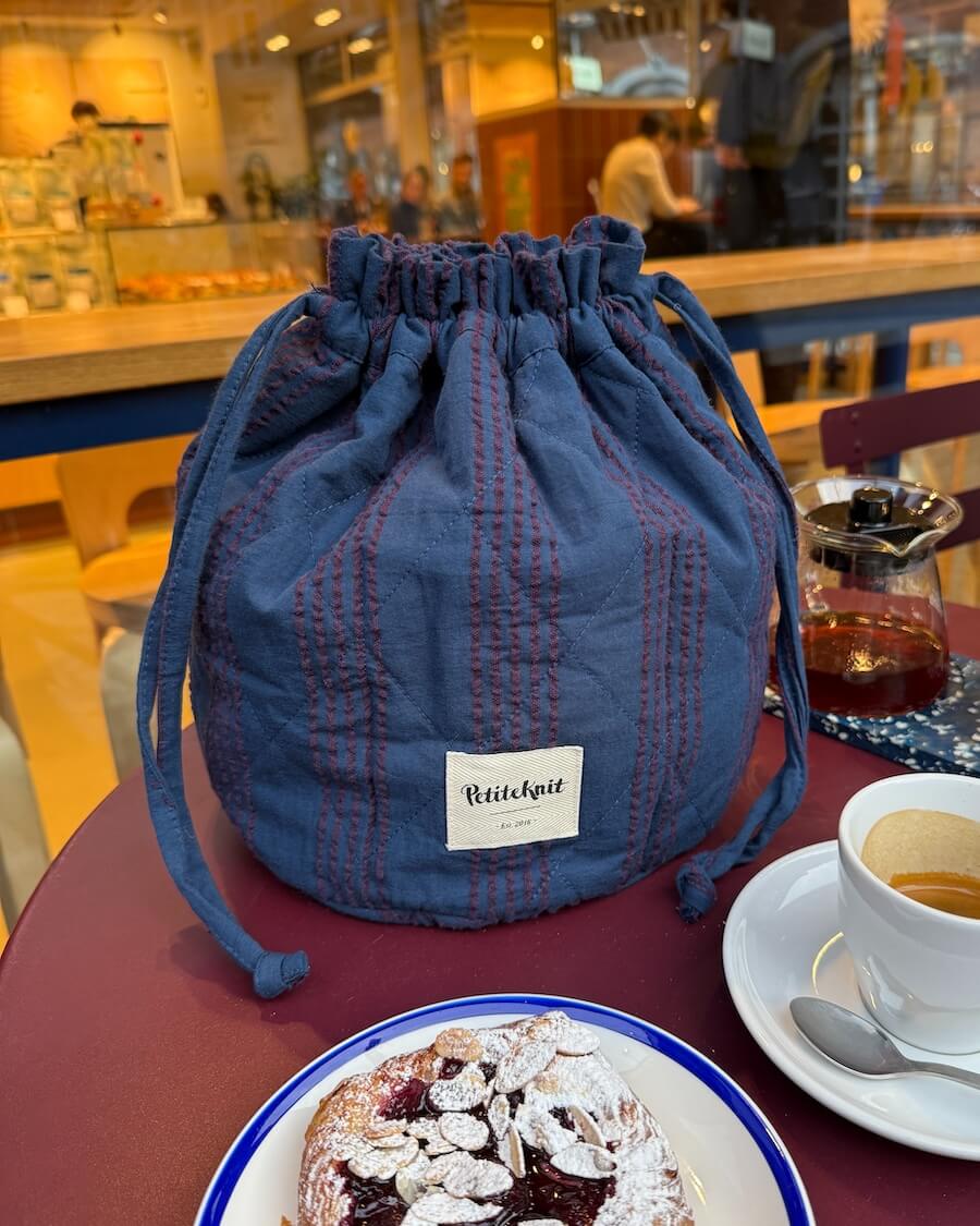 Limited edition – Night Shadow - Knitter’s Project Bag