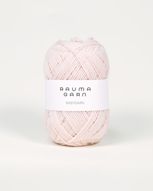 Rauma Garn - Babygarn - Pudder  (101)