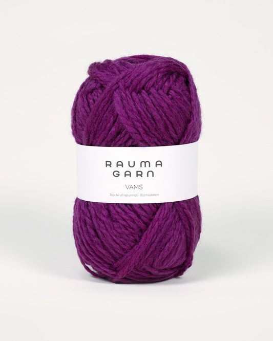 Rauma Garn - Vams - Rødlilla (95)