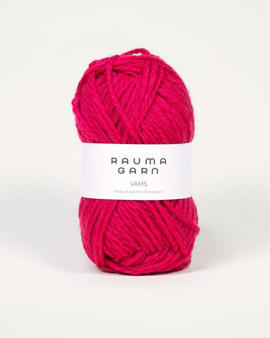 Rauma Garn - Vams - Rödrosa (56)