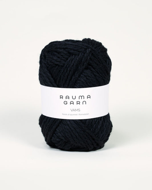 Rauma Garn - Vams - Svart (36)