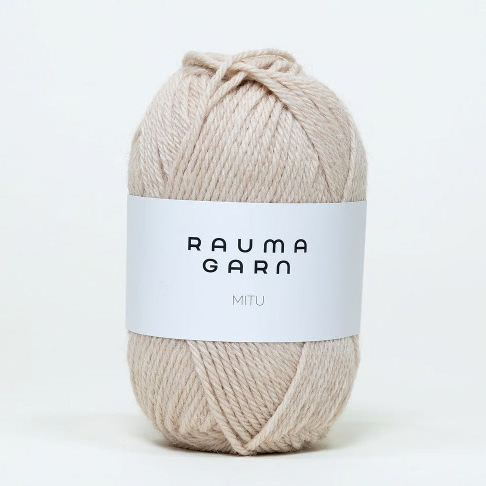 Rauma Garn - MITU - Lys beige (SFN14)