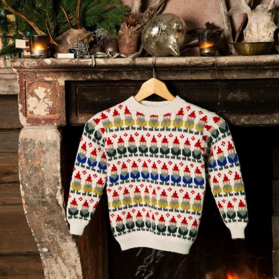 Julenissegenser – strikkekit og opskrift (PDF) 🎅✨