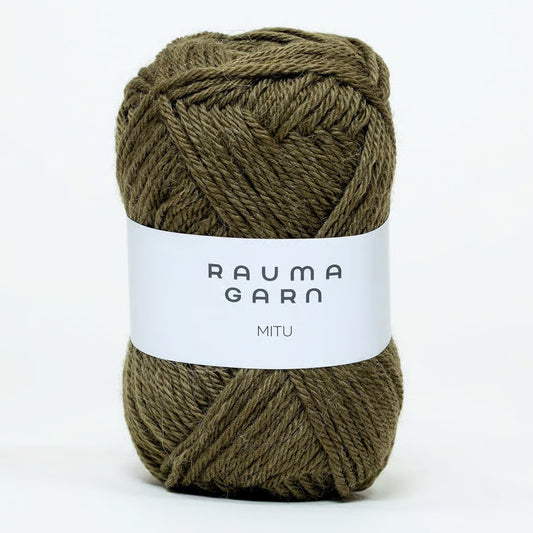 Rauma Garn - MITU - Mosegrønn (3935)