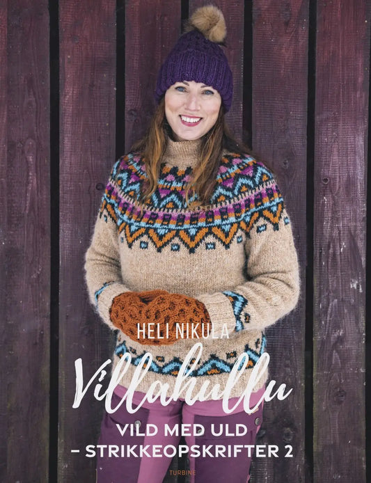 📖 Villahullu – Vild med uld, strikkeopskrifter 2 🧶✨