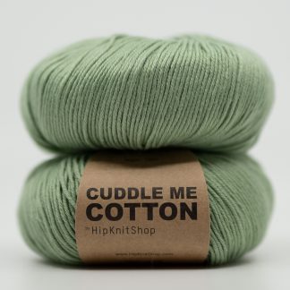 Cuddle Me Cotton - Whispering green