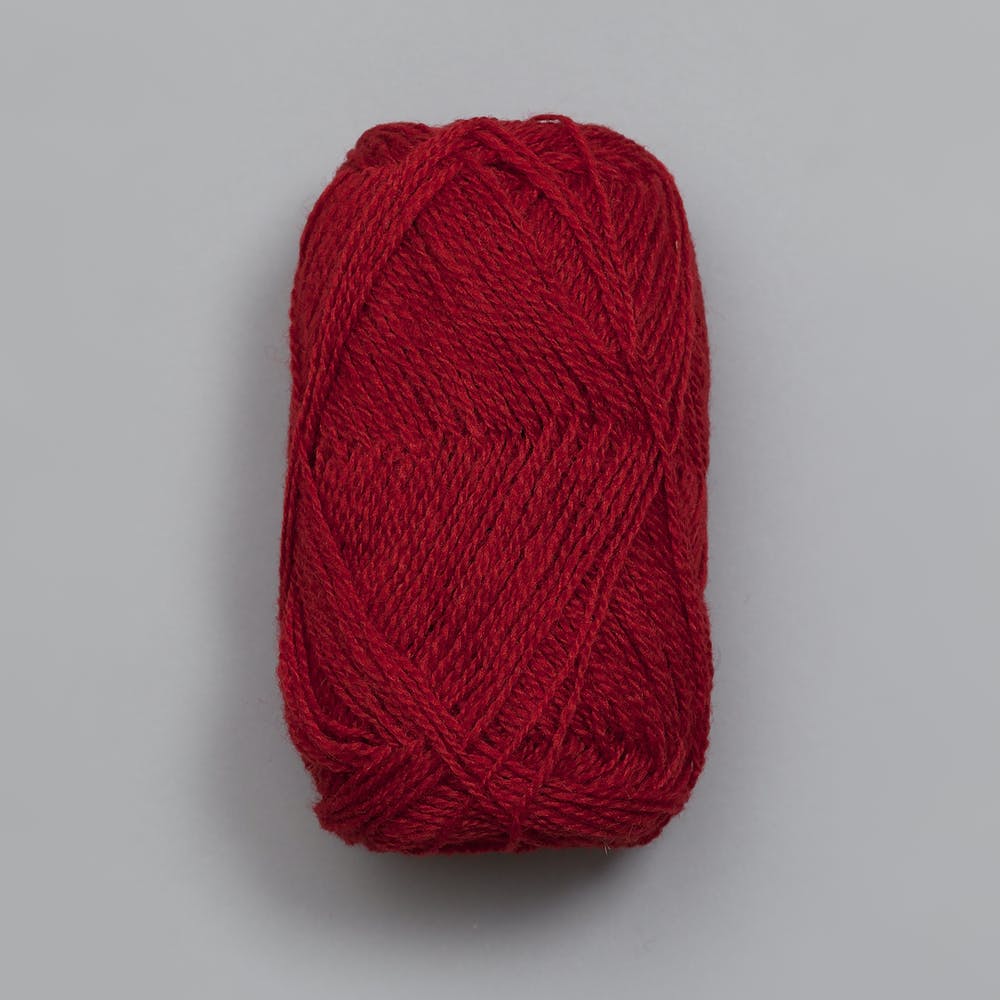 Rauma Garn - Finull - Mørk rød  (435)