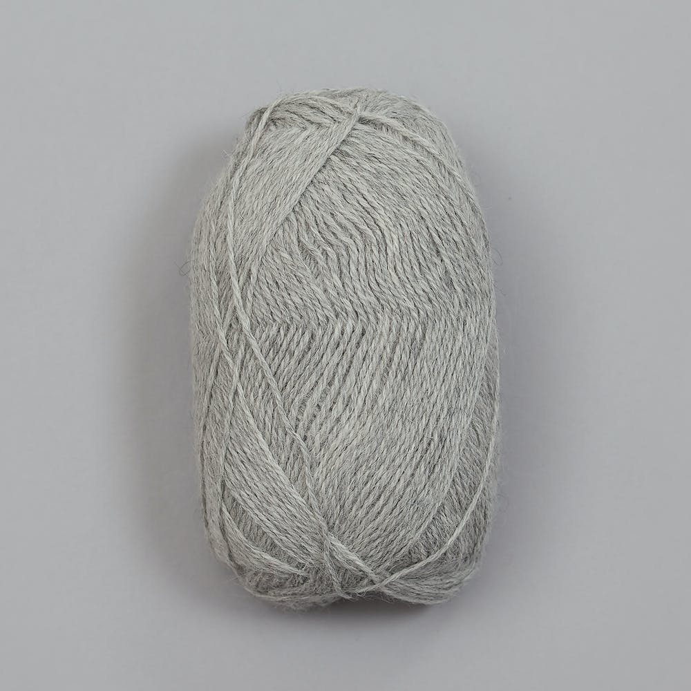 Rauma Garn - Inca - Lys grå melert (IN040)