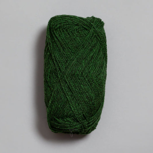 Rauma Garn - Finull - Mørk grønn mørk melert  (4122)