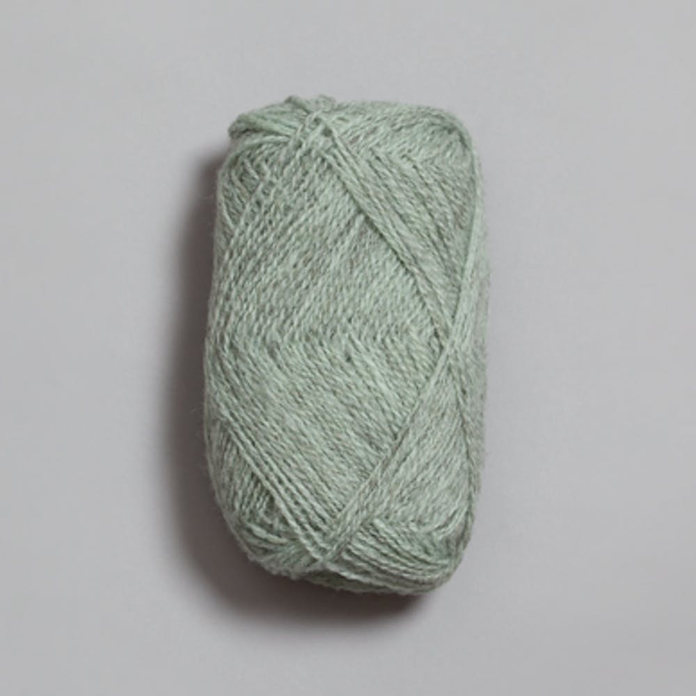 Rauma Garn - Finull - Mintgrønn lysmelert  (4136)