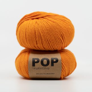 Pop Merino - On fire orange