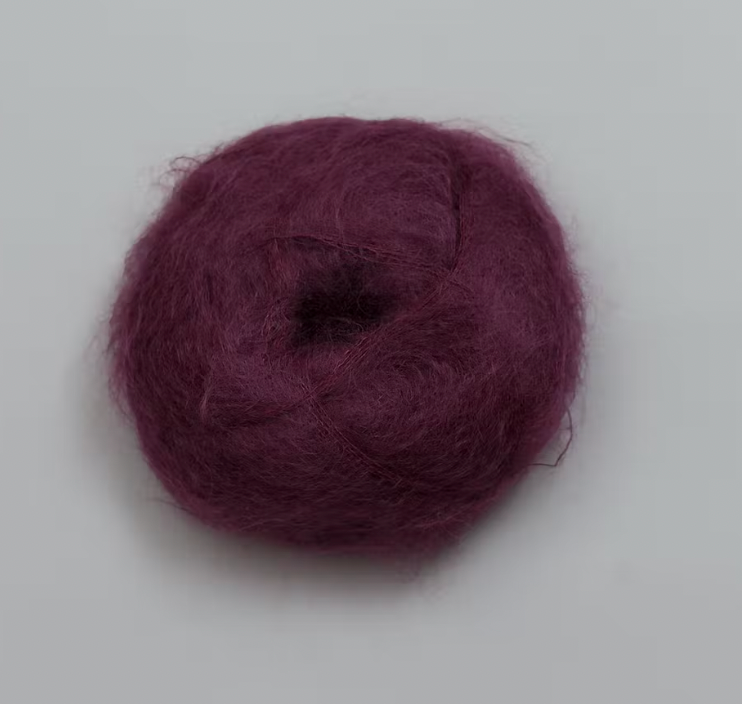 Rauma - Plum Mohair